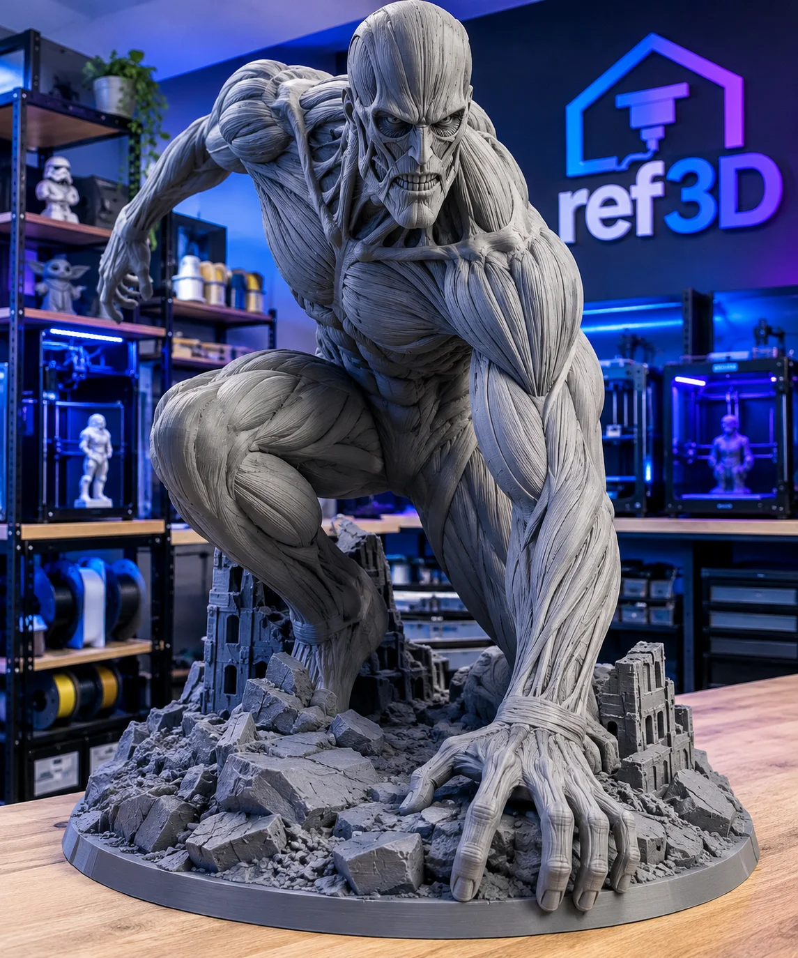 Figurine grand format
